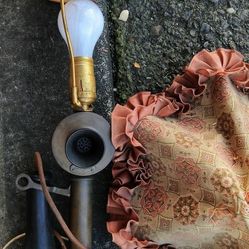 1920 Rotary Dial Candlestick Telephone Lamp Works In Seattle