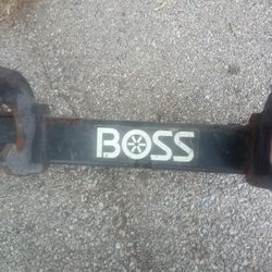 Boss snow plow hitch For The Front