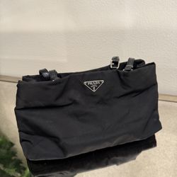 PRADA Tessuto vintage Black Nylon Bag