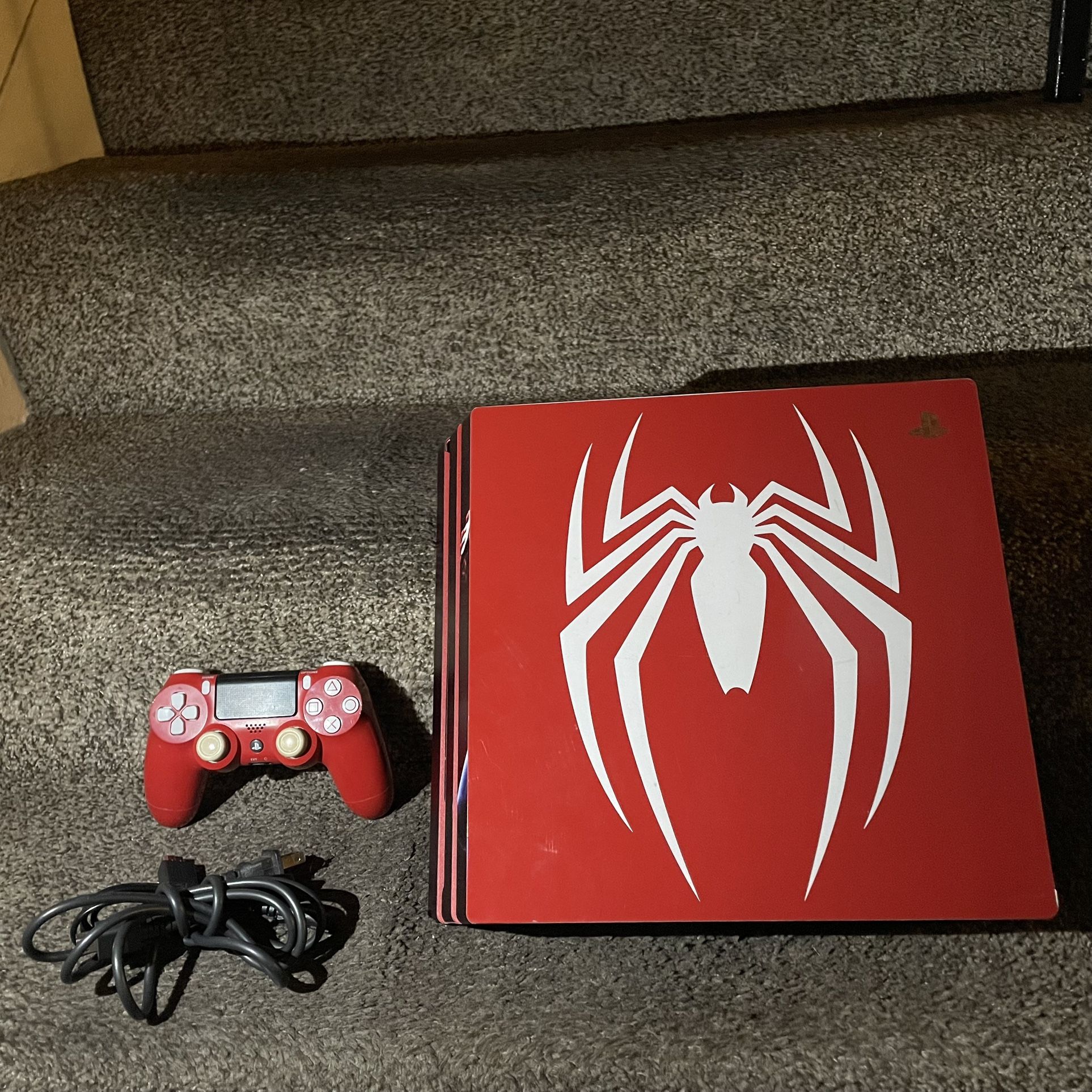 PS4 Pro 1tb Spider-Man Limited Edition