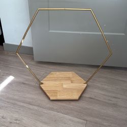 Gold Hexagon Cake Stand