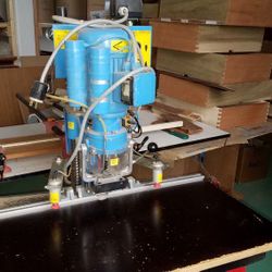 HETTICH HINGE BORING MACHINE.