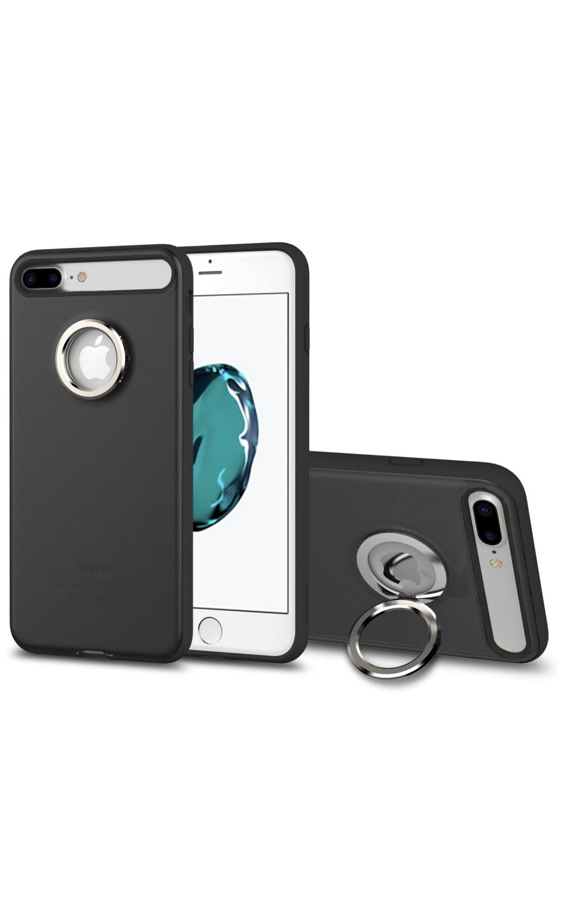 NEW iPhone 6/7 6s/7s Plus Case 5.5” Ring Kickstand