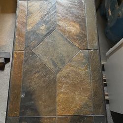 Large Coffee Table.  Tile Top