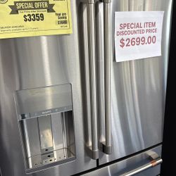 Ge Cafe Refrigerator  Thanks Giving Offers 