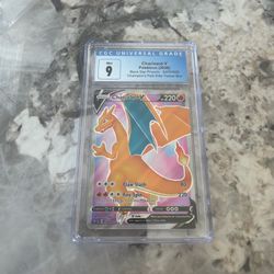 Charizard V SWSH050 Champions Path Black Star Promo GEM MINT
