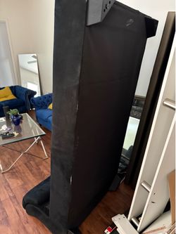 2 piece set Black sofa