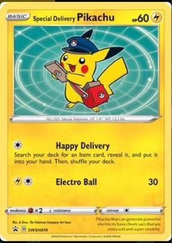 Special delivery Pikachu