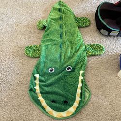 Crocodile/Alligator Sleeping Bag Blanket