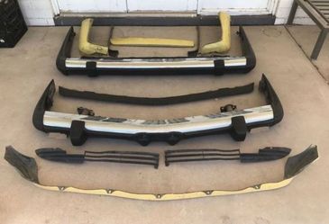 Mercedes  350SL 450SL 380SL 560SL  107 R107 and C107 Front Rear Bumper parts