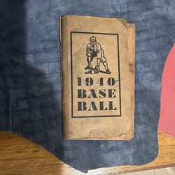 1940 Baseball Cubs & Sox #vintage 
