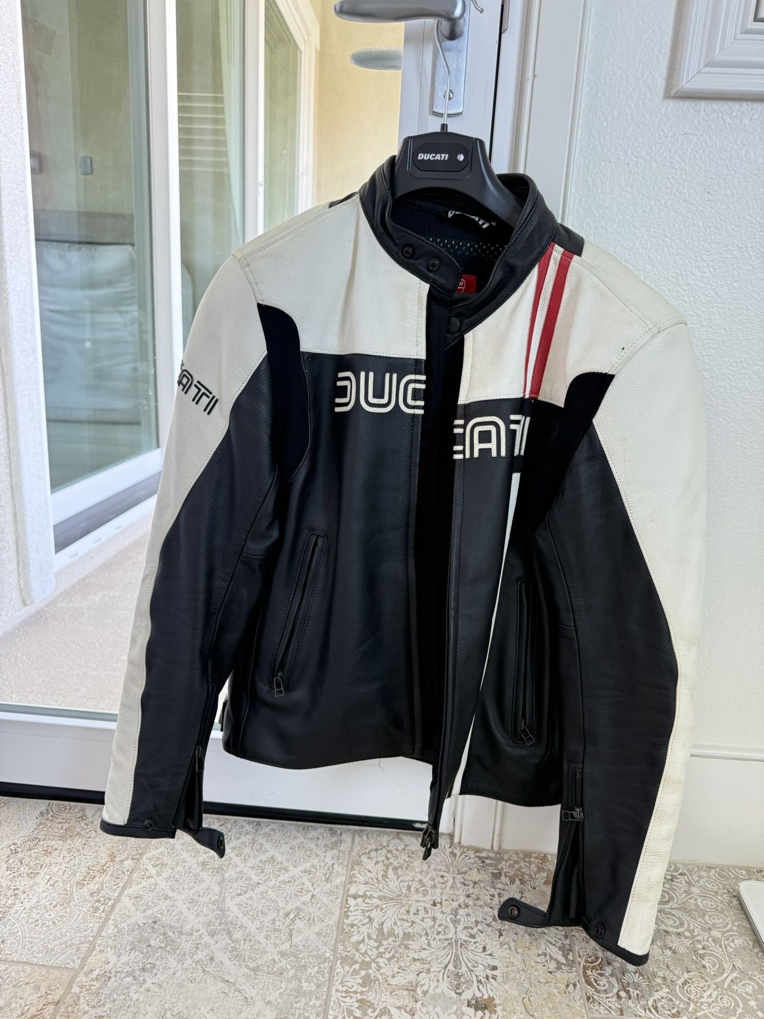 Ducati Leather Motorcycle Jacket