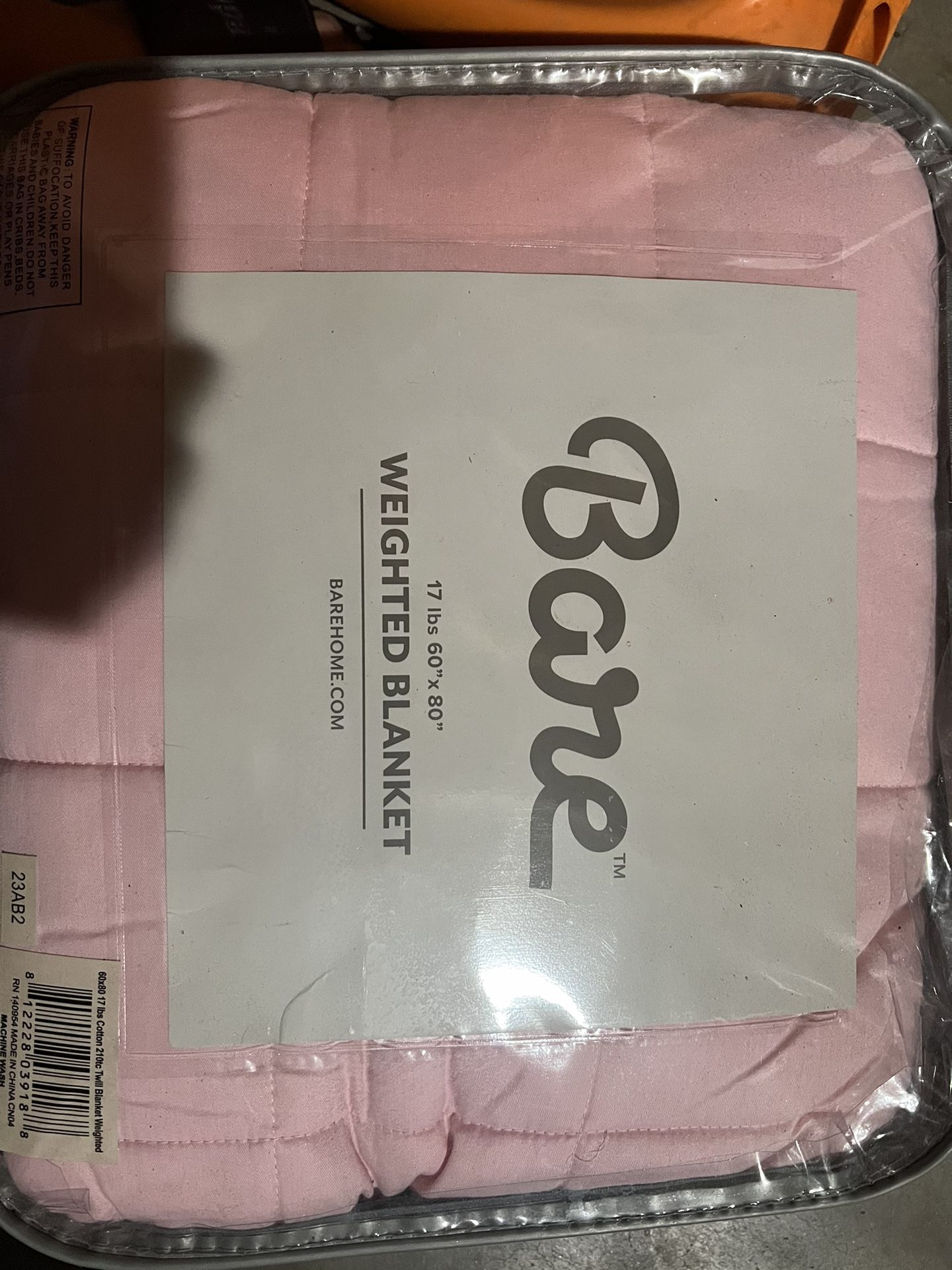 BARE WEIGHED BLANKET