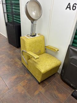 Vintage Salon Hair Dryer Chair