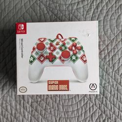 Wired Christmas Mario Controller