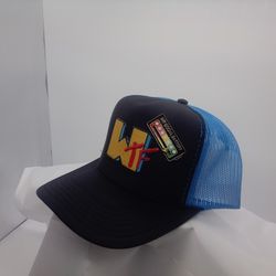 "WTF" SnapBack Foam Trucker Hat With Mesh Back 