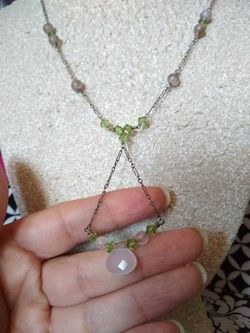 Gemstone necklace