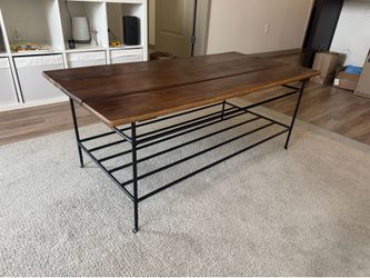 Wood+Metal Coffee Table