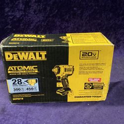 🧰🛠DEWALT ATOMIC 20V MAX Brushless 1/2” Variable Speed Impact Wrench-NEW!(Tool Only)-$200!🧰🛠