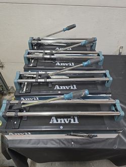 (4) Anvil 14in Tile Cutters