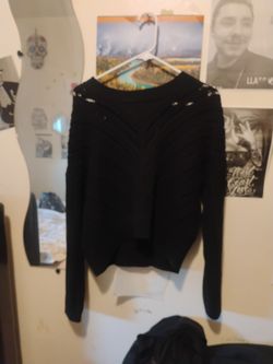 Black Knited Sweater