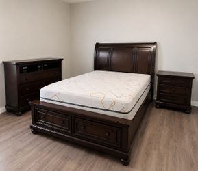 Ashley Furniture Queen Storage Bed