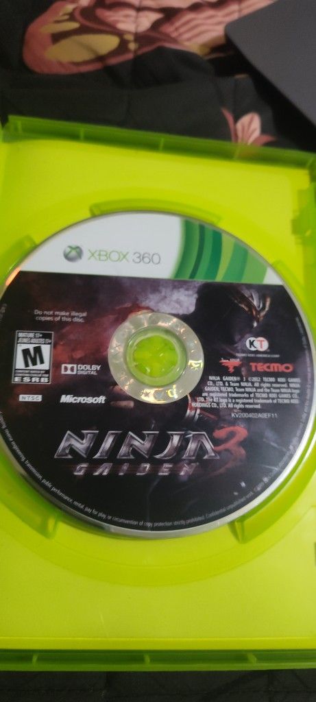 Ninja Gaiden 3 Xbox 360