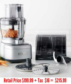 Cuisinart Elemental 13 Cup Food Processor With Dicing ‼️PRICE FIRM‼️
