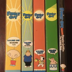 Family Guy Dvds Seasons 1-5+ Stewie Griffin The Untold Story