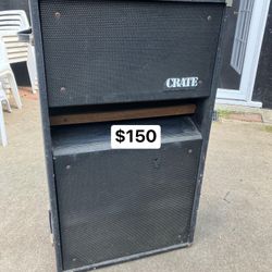 Crate Amp Speaker Cab Vintage (2) Available!!