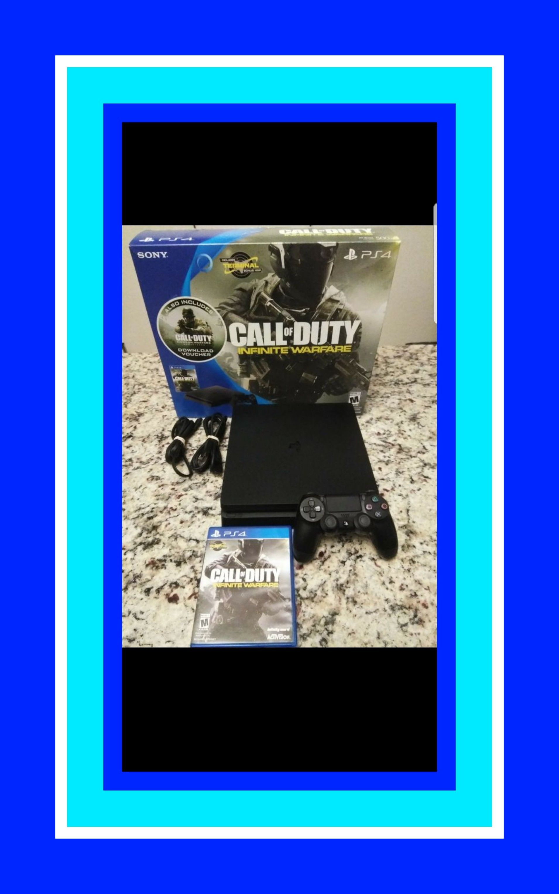 PS4 SLIM 1TB (1000GB) ((1 FREE GAME)) BRAND NEW FACTORY