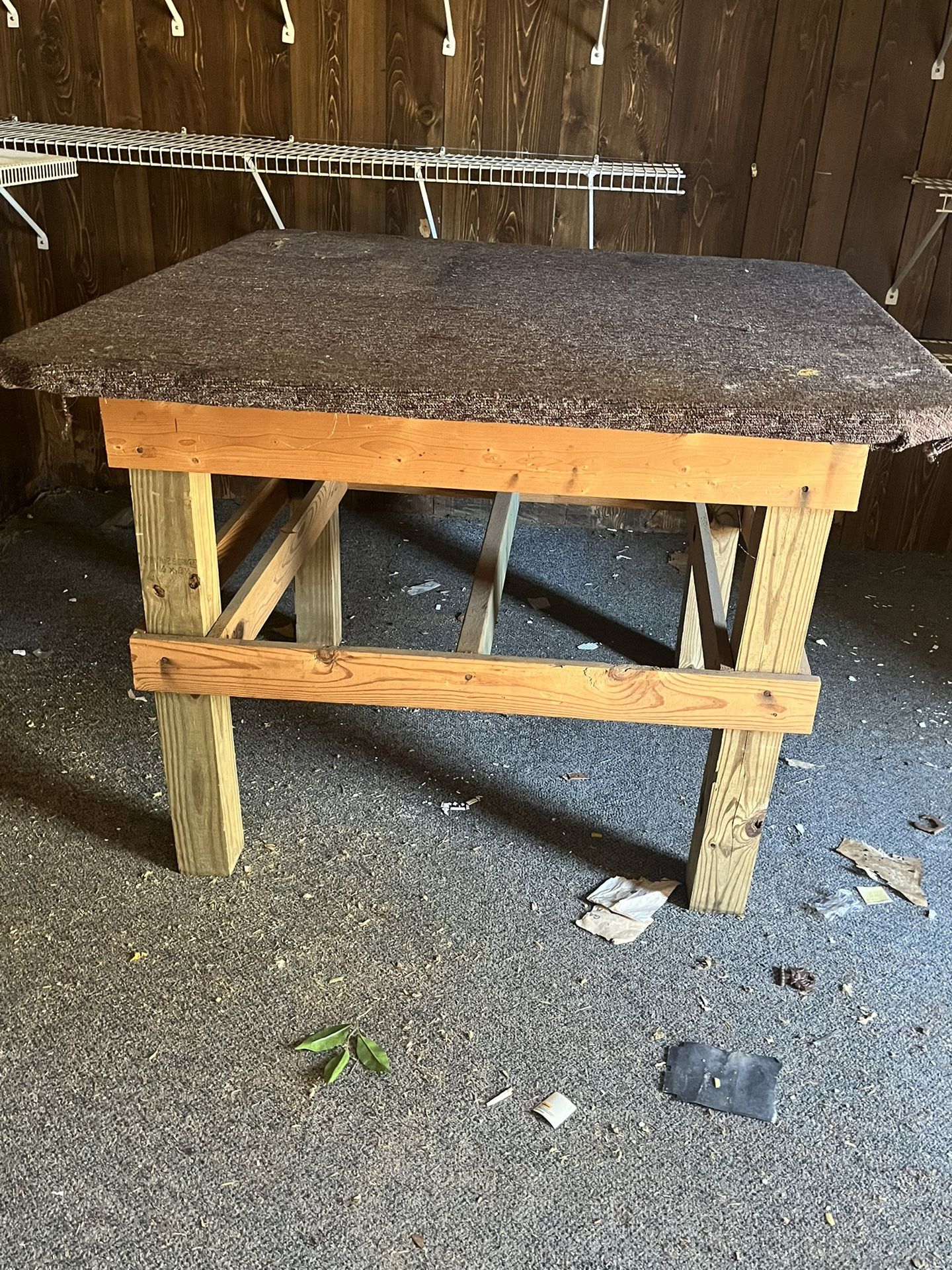 Sturdy Handyman Table.