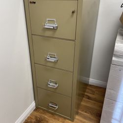 Fire King File Cabinet 