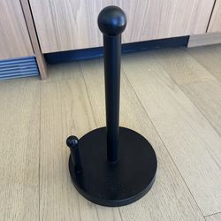 Paper towel holder, matte black