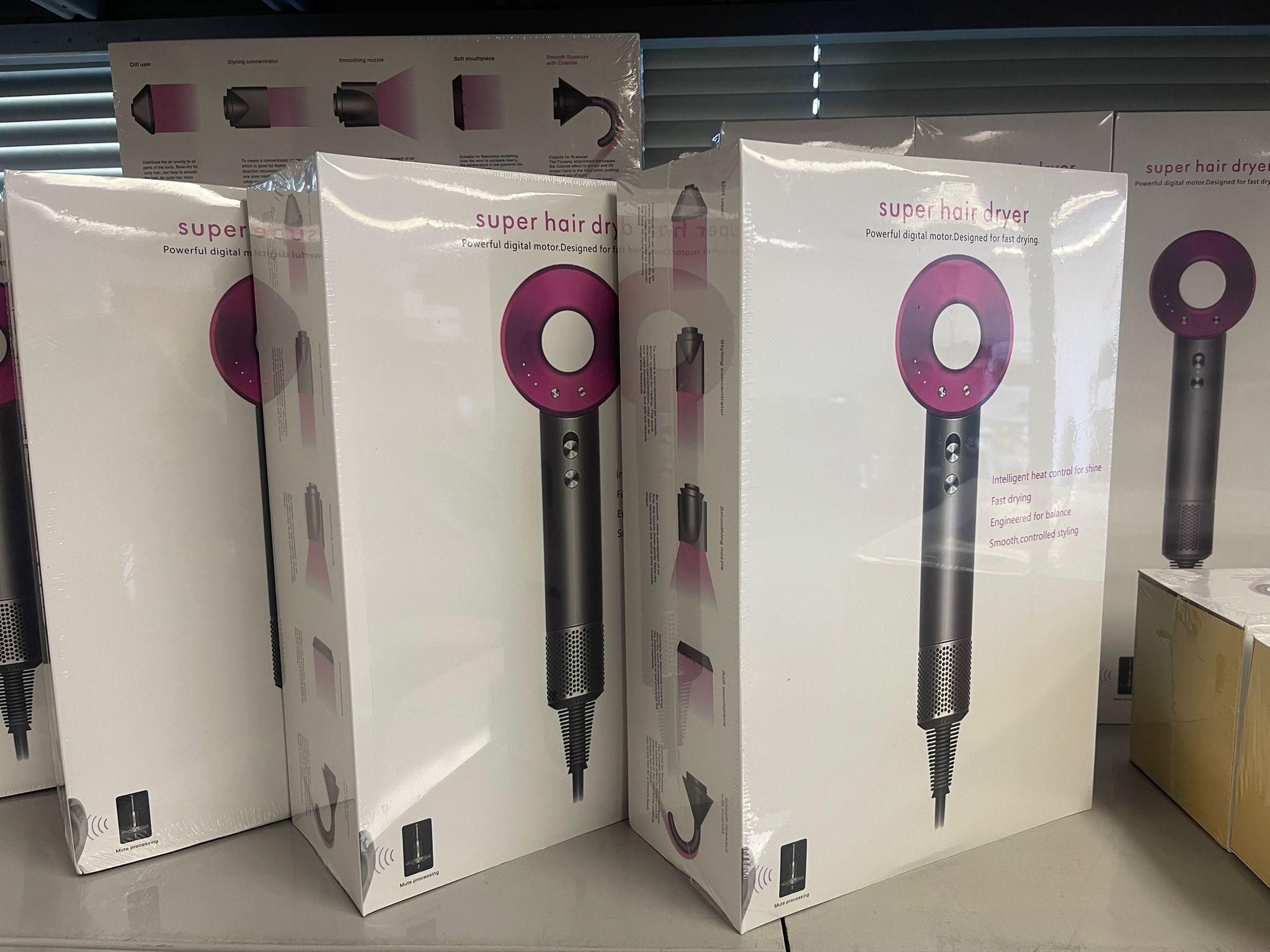 Super Hair Dryer With Supersonic Tech