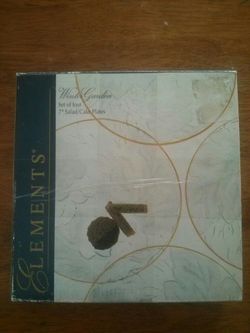 New Salad / Cake Plates, 7 inch, Set of Four