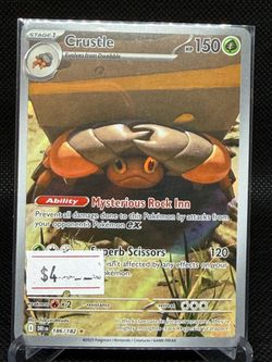 Crustle destined rival illustration rare Pokemon card