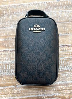 Coach Eva Phone Crossbody Bag – Signature Canvas | Style CC872
