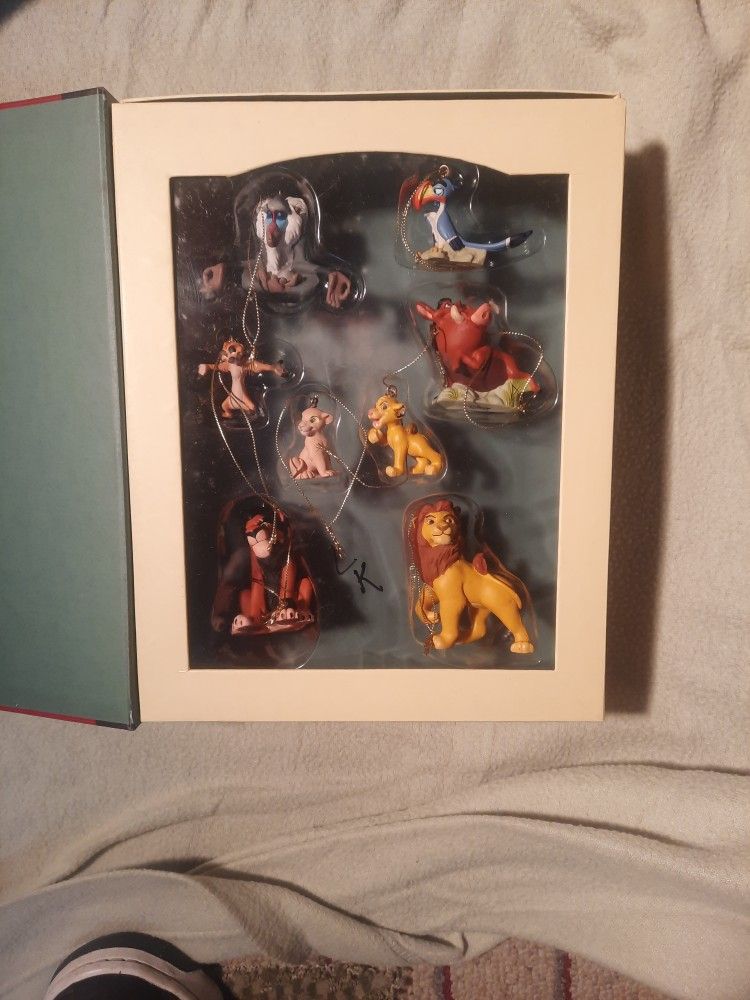 Disney Lion King Christmas Storybook Ornament Collection Retired 