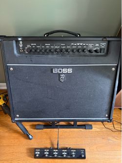 Boss Katana Artist Gen 2 100 watt Combo Amplifier w/ GA-FC Foot Controller and BAS-1 Amp Stand