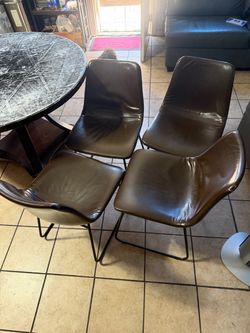 Dining table with chairs