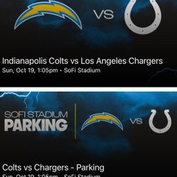 Colts vs Chargers - 10/19/25