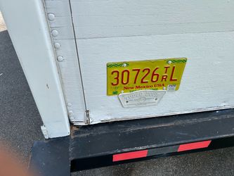 Box trailer double axle 12x7x8 - $3,500