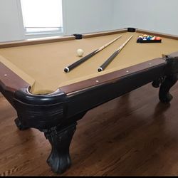 Pool Table 7Ft - engineer wood top not a heavy slab table