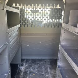 Cargo Van Divider And Tool Boxes Nv200