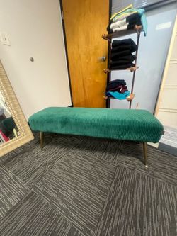 Soft velvet chair