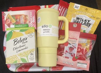 Mothers Day Gift Idea (strawberry Lemonade Theme)