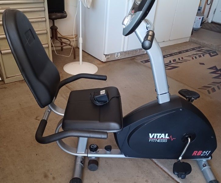 This Is A Vital Fitness Beautiful Exercise Bike Hardly Used With