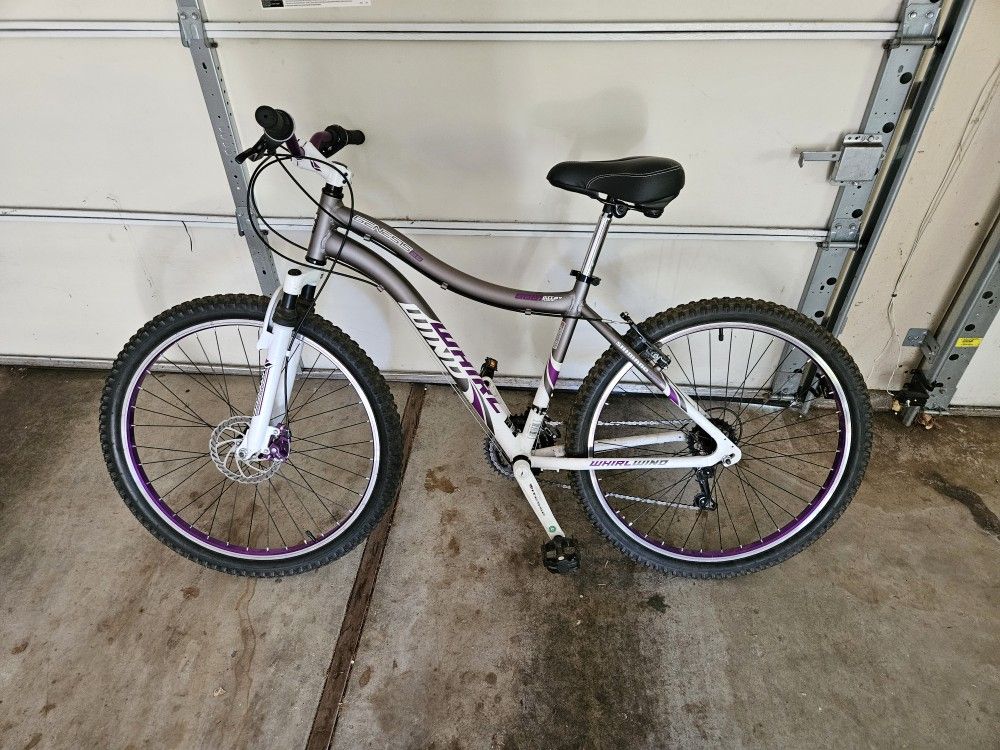 schwinn whirl bicycle Elise 16in pedal assist Genesis WhirlWind Women's Mountain Bike