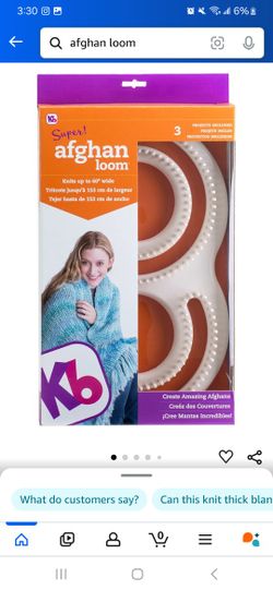 Afghan Knitting Loom